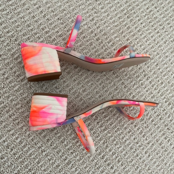 SCHUTZ MULTICOLORED TIE DYE SANDALS - Picture 9 of 9